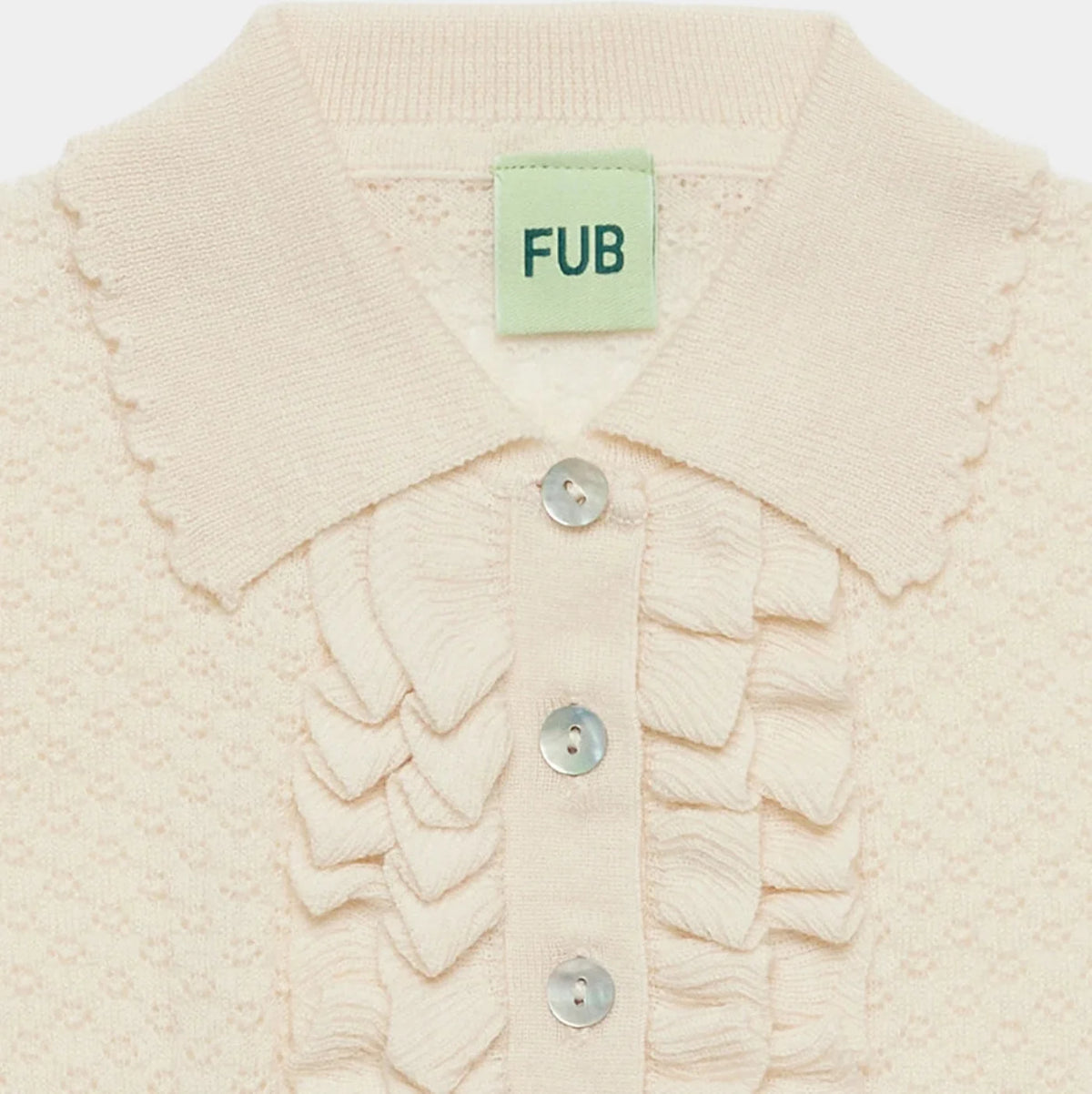 Frill Sweter dzianinowy