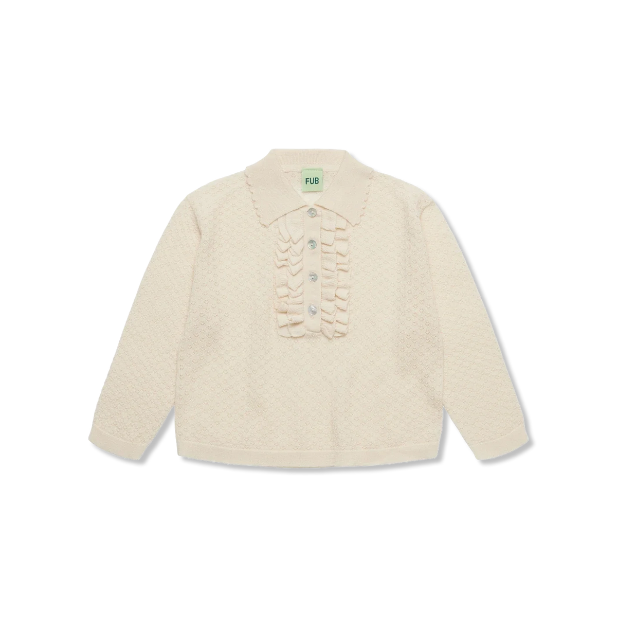 Frill Sweter dzianinowy