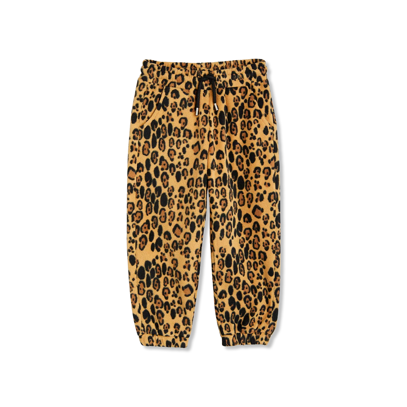 Leopard fleece Spodnie