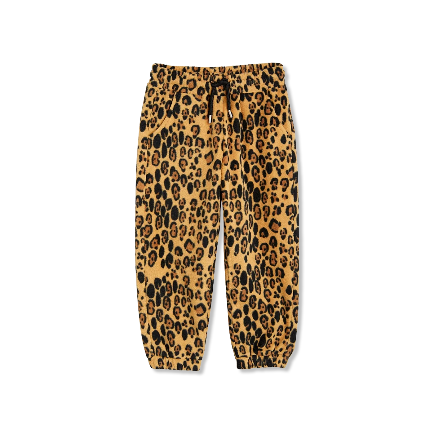 Leopard fleece Spodnie polarowe
