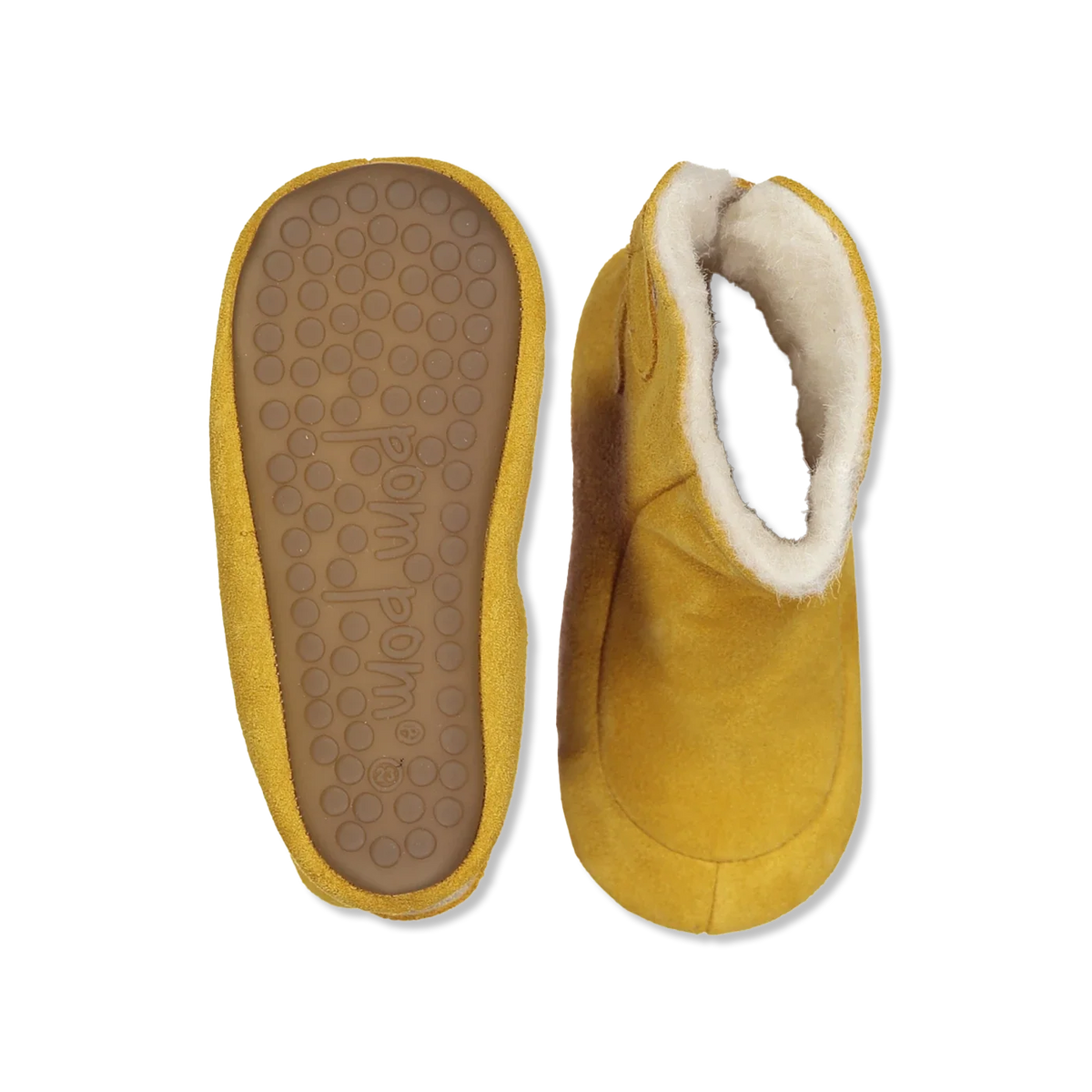 Beginners Wool Velcro Booty kapcie