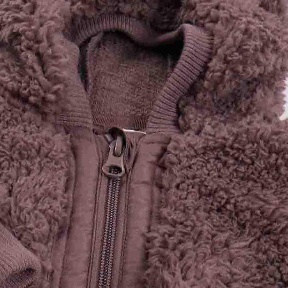 Fleece polar wełniany