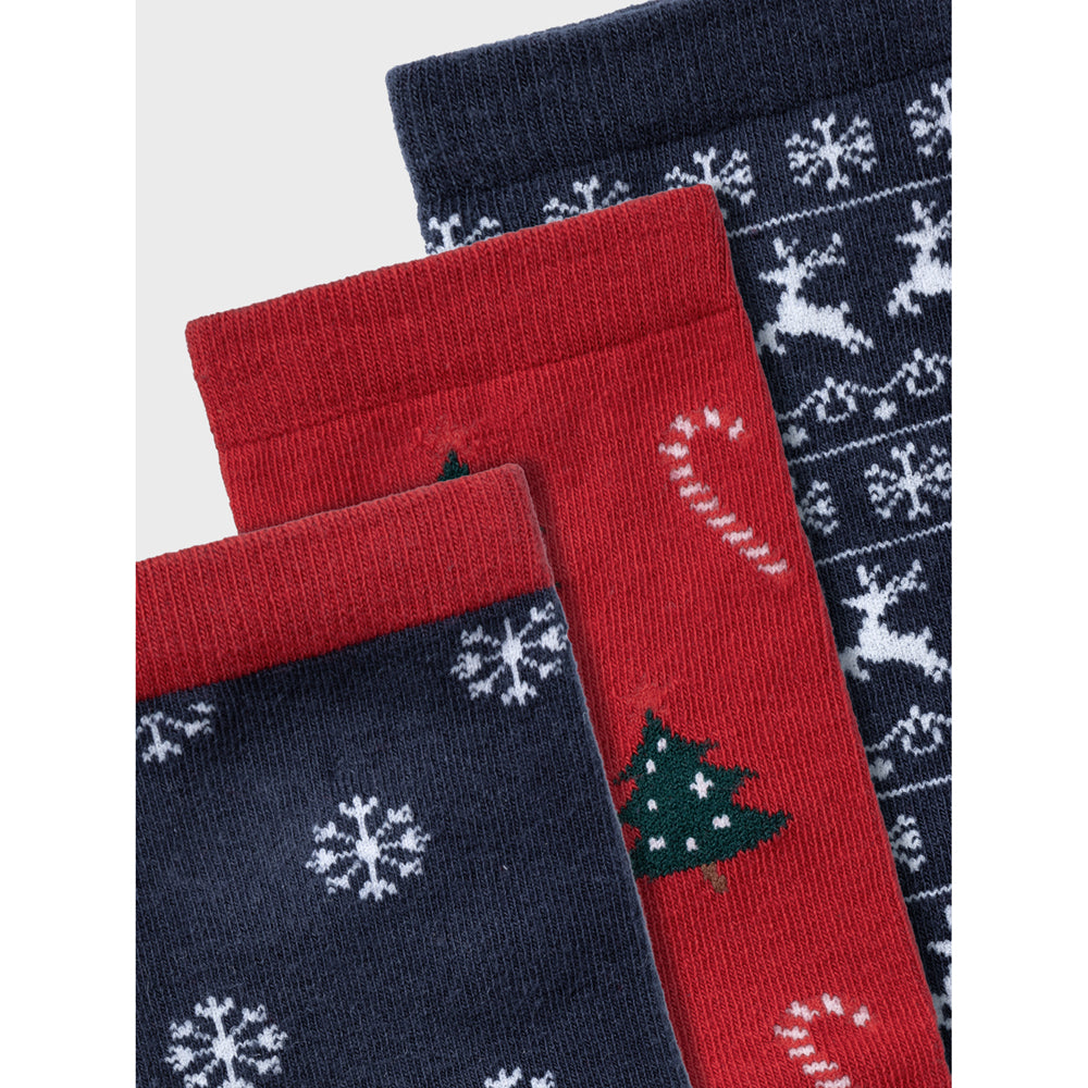 Nmnrichristmas Świąteczne skarpetki