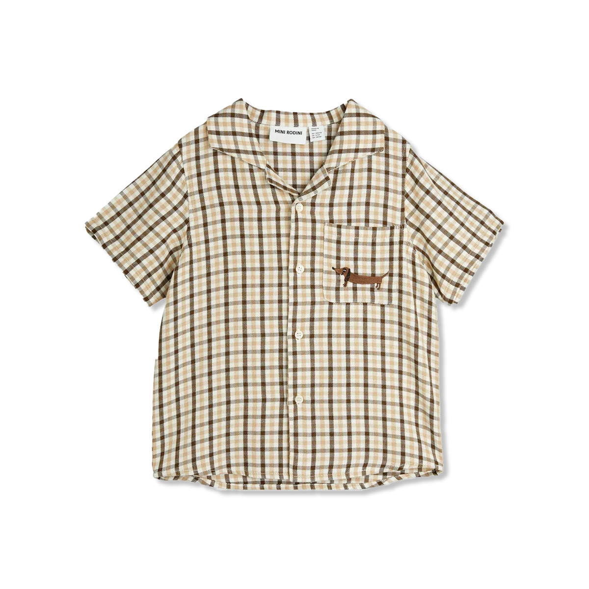 Gingham yd koszula