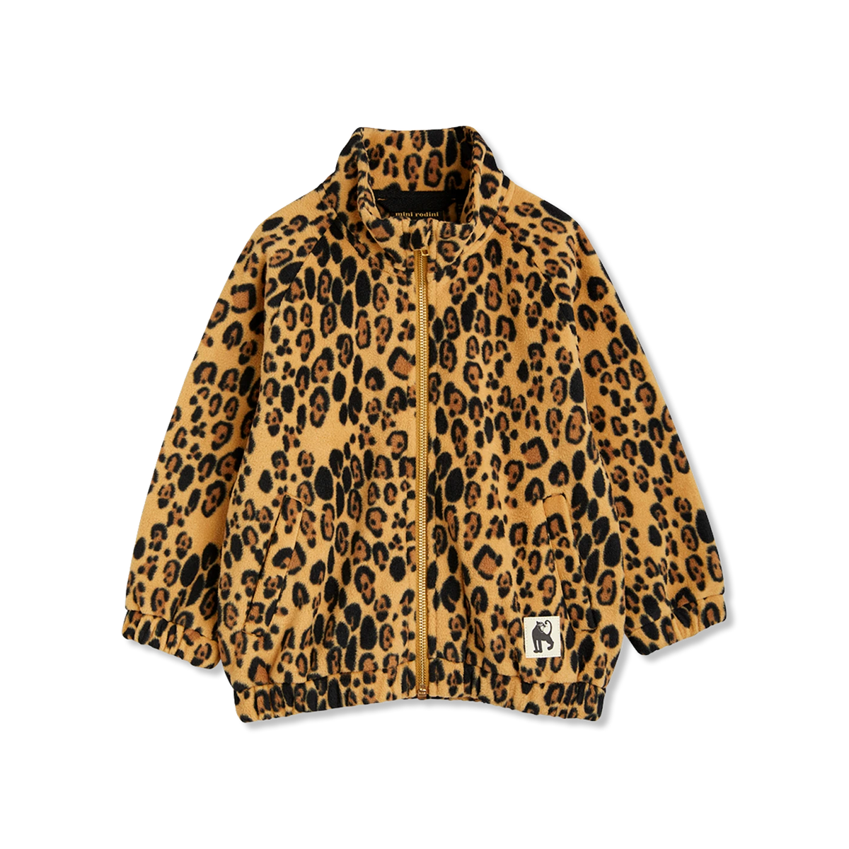 Leopard fleece Kurtka polarowa
