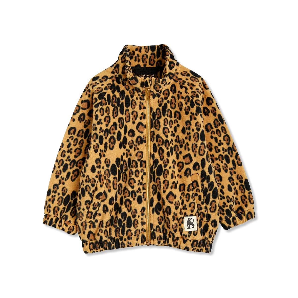 Leopard fleece Kurtka polarowa