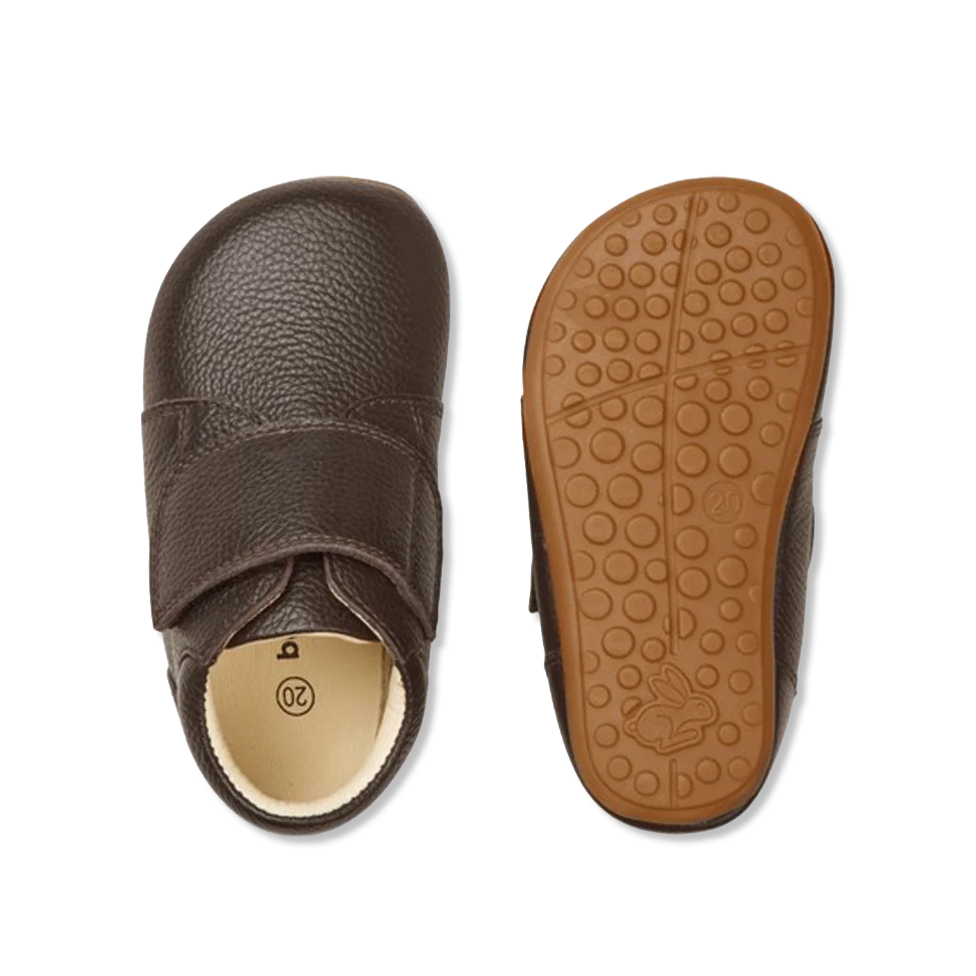 Tannu dark brown Kapcie