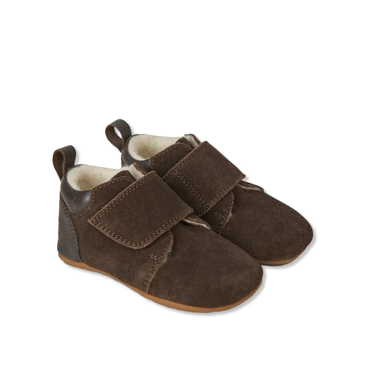 Teddy dark brown Kapcie