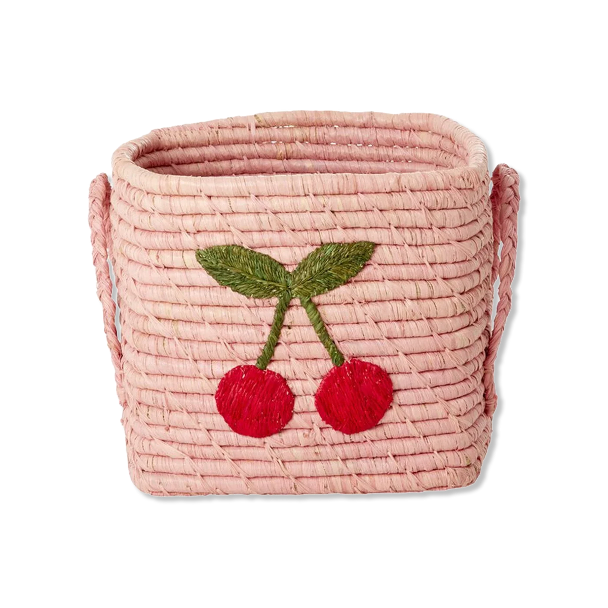 Raffia square Kosz