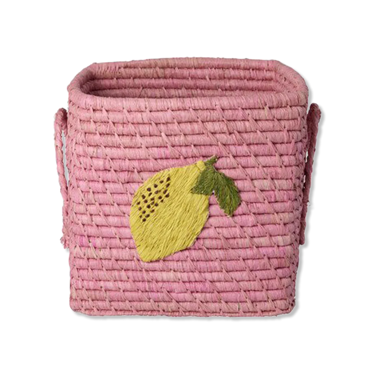 Raffia square Kosz