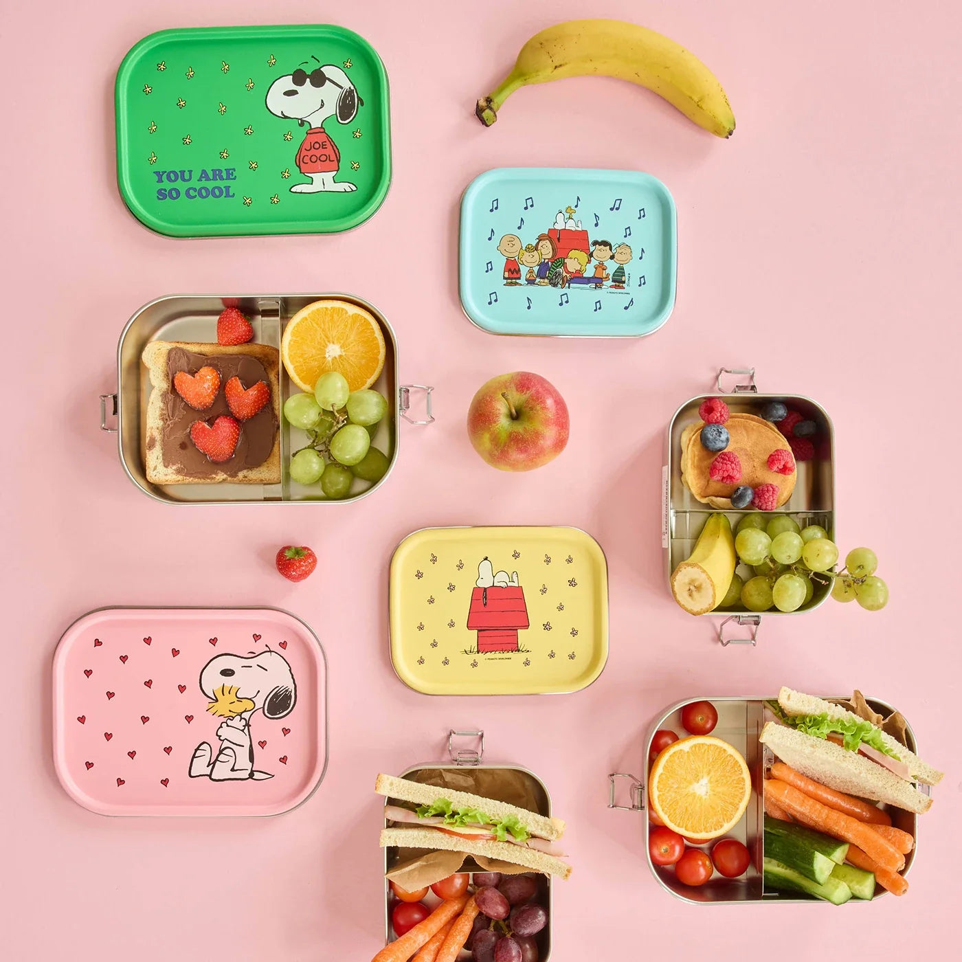 Stainless steel snoopy Lunchbox