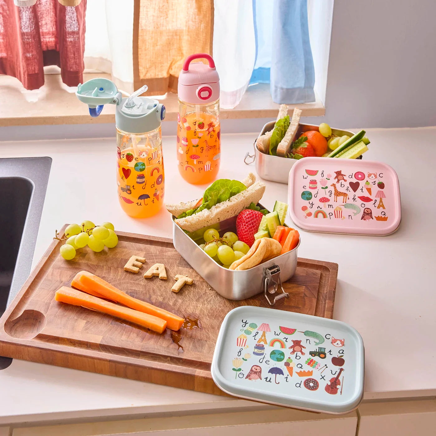 Stainless steel abc Lunchbox