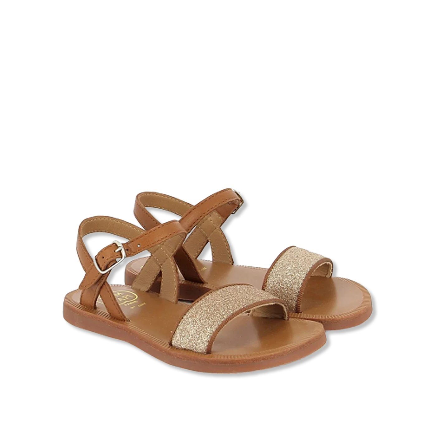 Plagette buckle tao Sandał odkryty