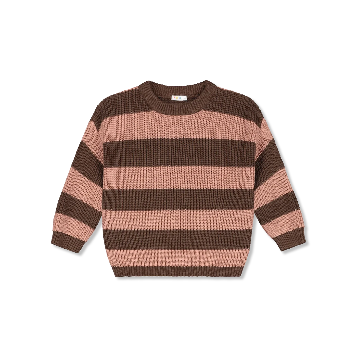 Stripes knitted sweater Sweter dzianinowy