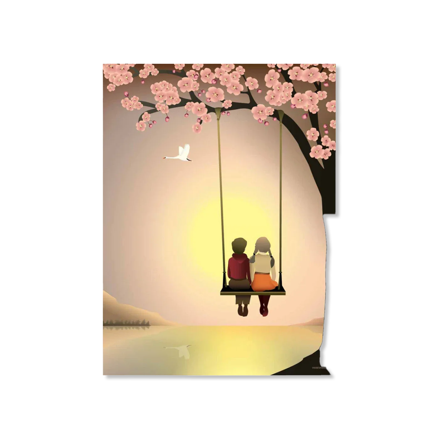 SUNSET WITH YOU dekoracja ścienna