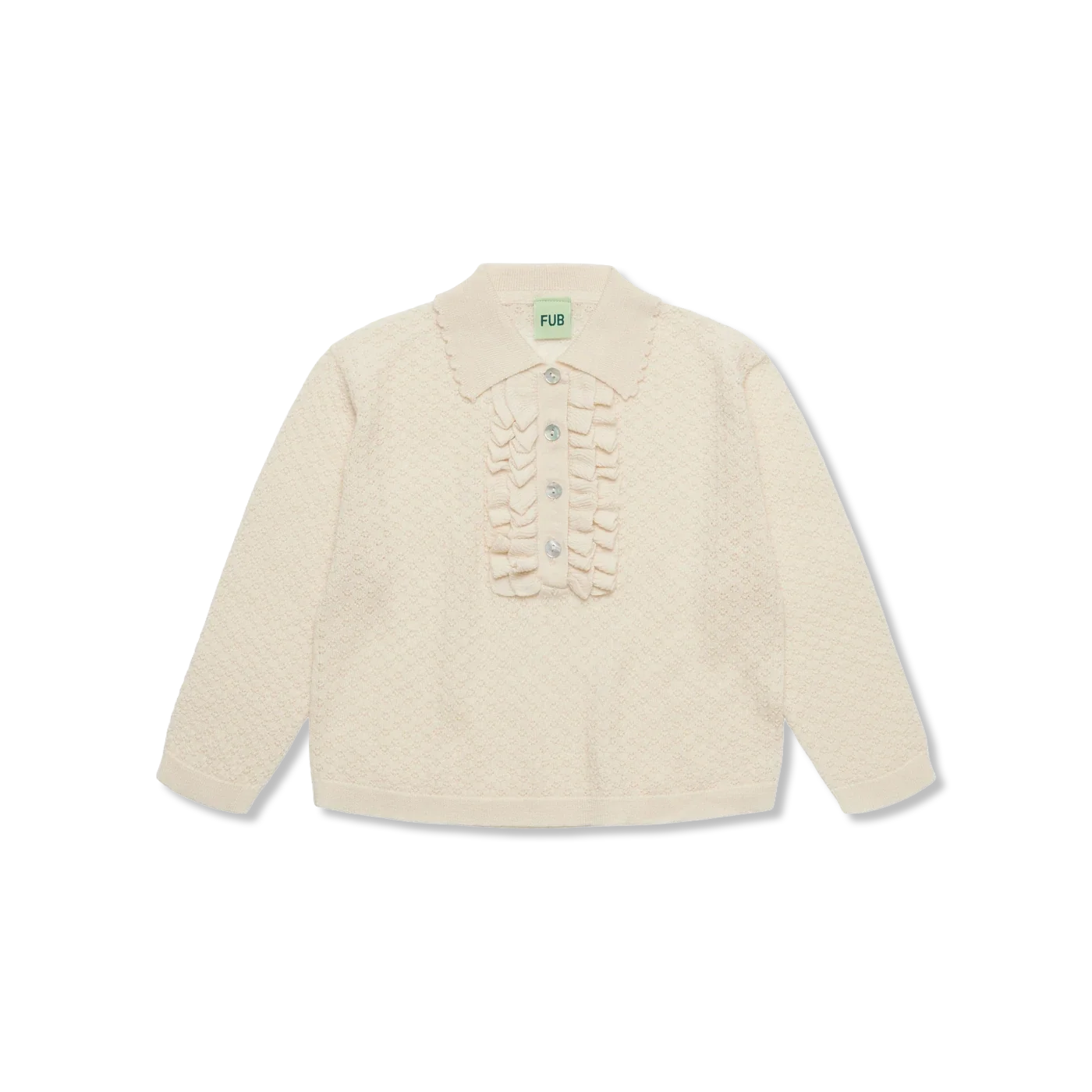 Frill Sweter dzianinowy