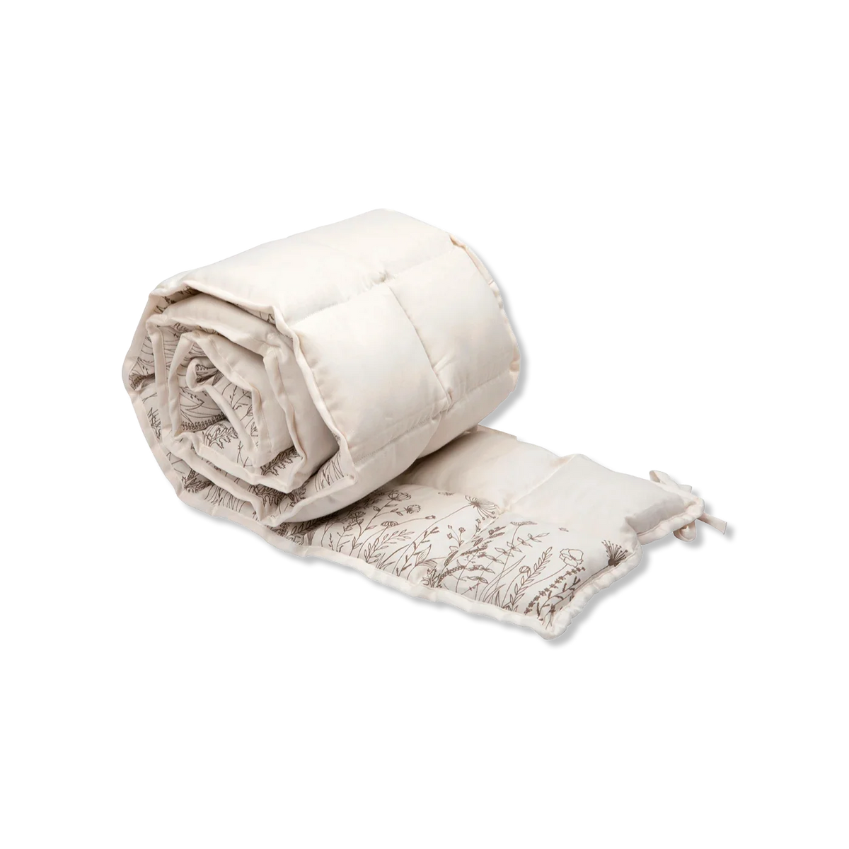 Kapok floral Ochraniacz do łóżeczka