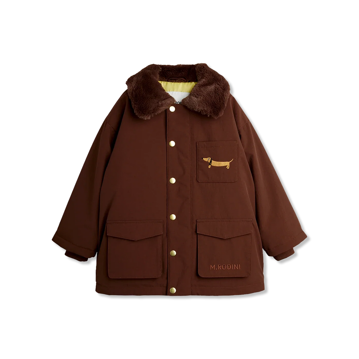 Padded nylon parka Kurtka zimowa