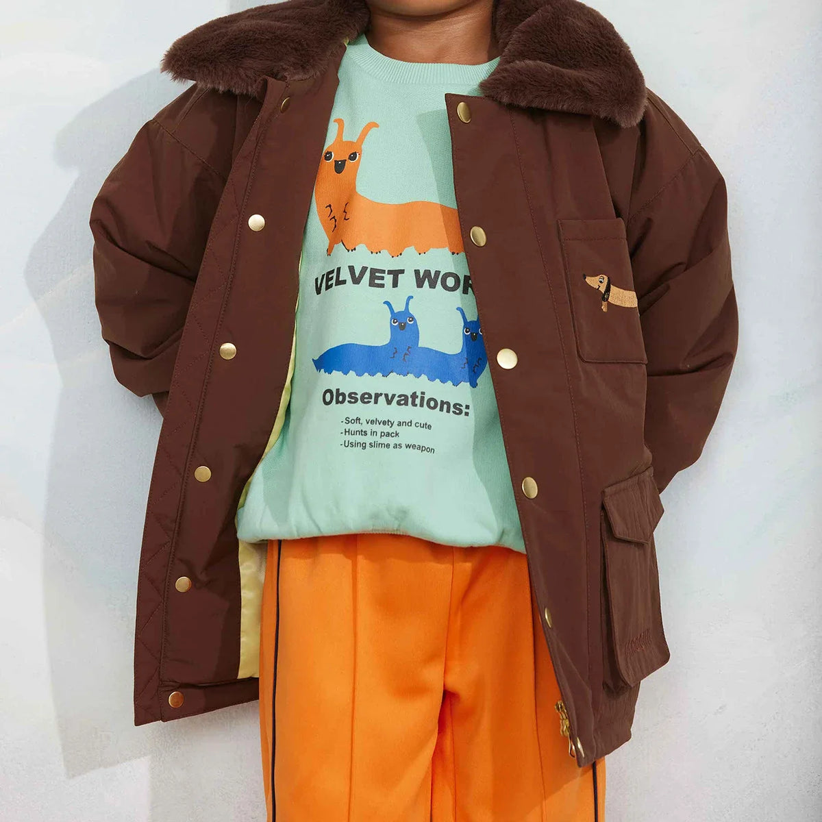 Padded nylon parka Kurtka zimowa