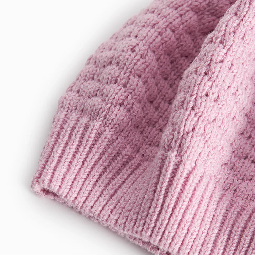 Alexo Raspberry czapka dzianinowa