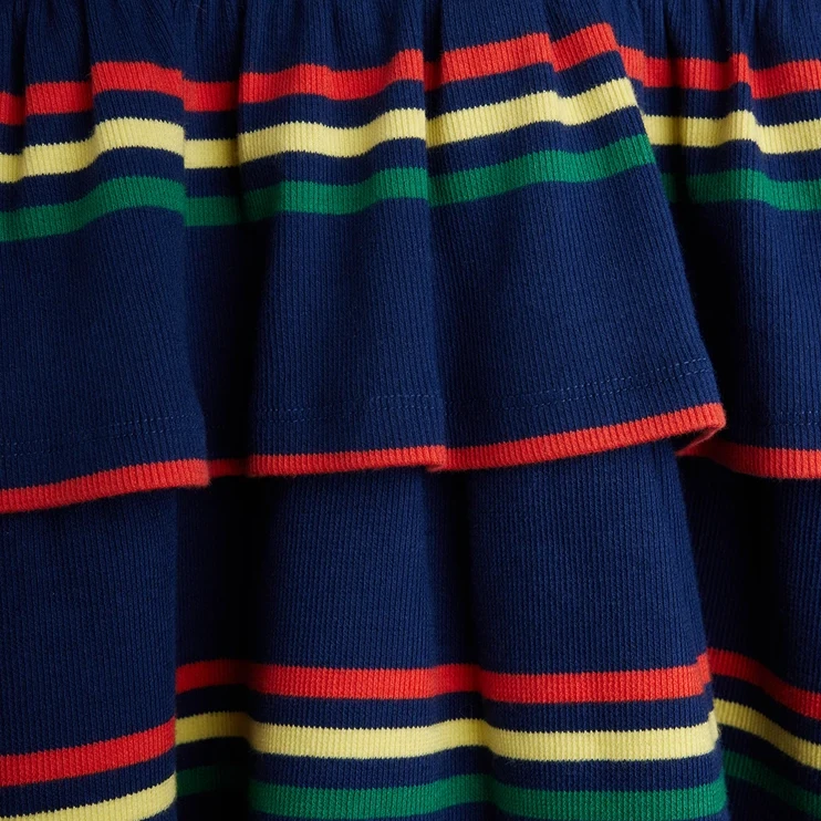 Multi color stripe Sukienka
