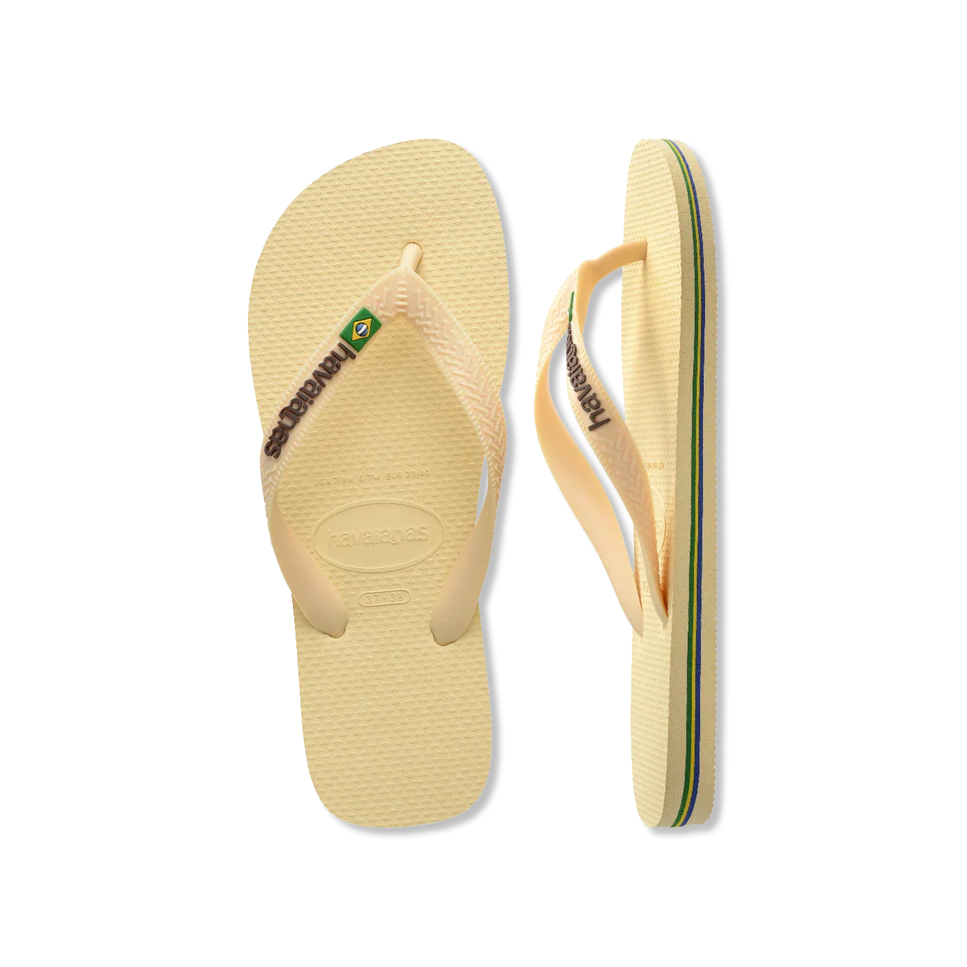 Brasil Logo sandały kąpielowe