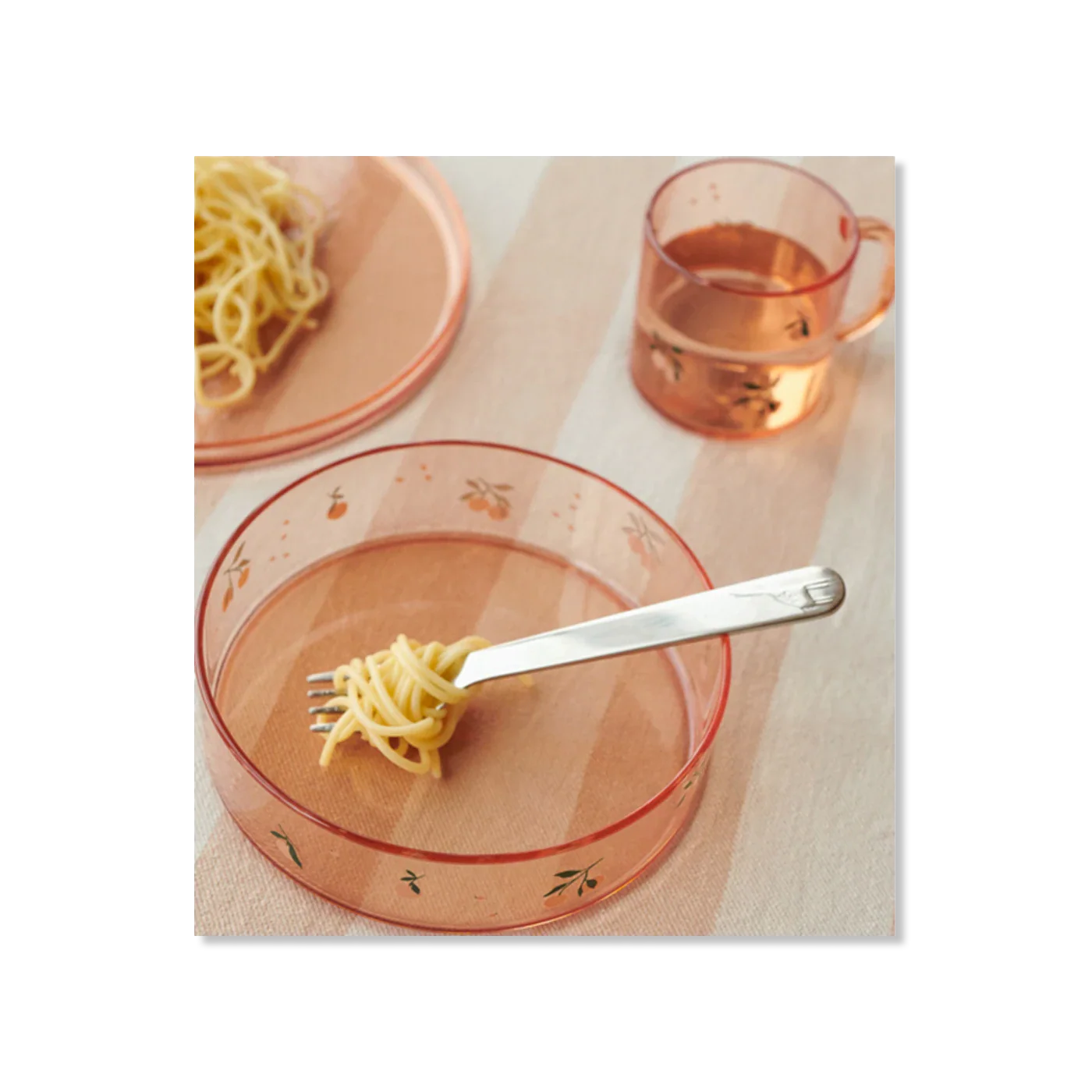 Siva zastawa stołowa dla dzieci