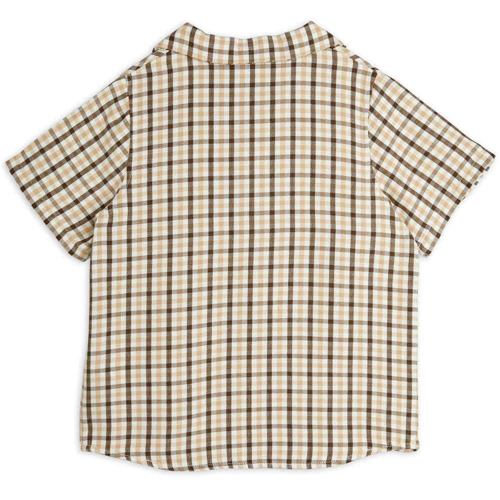 Gingham yd koszula