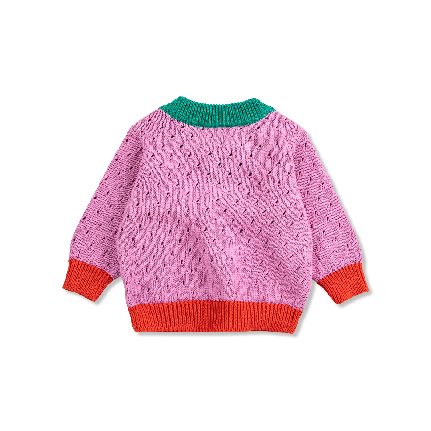 Color Block kardigan