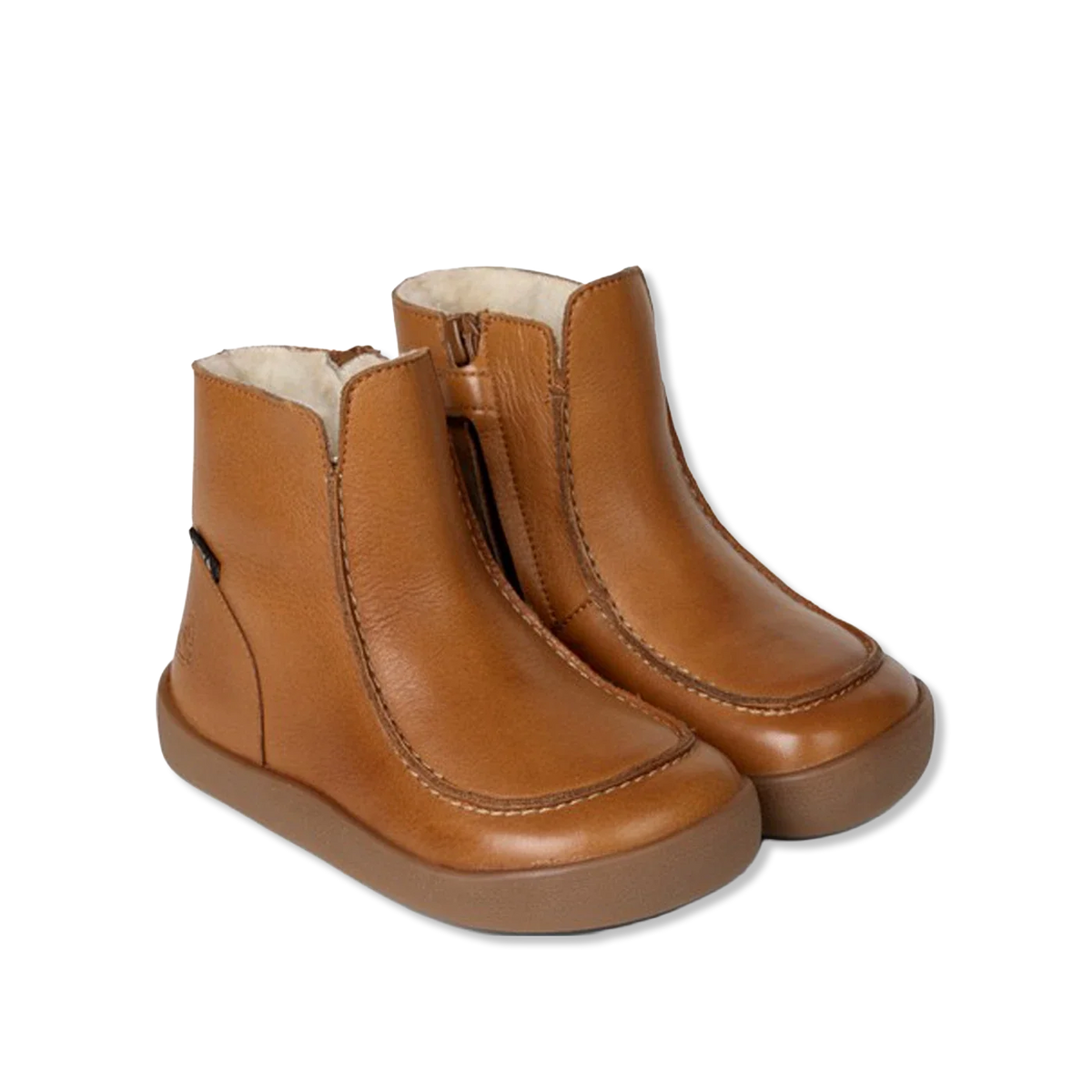 Mocca cognac Buty zimowe