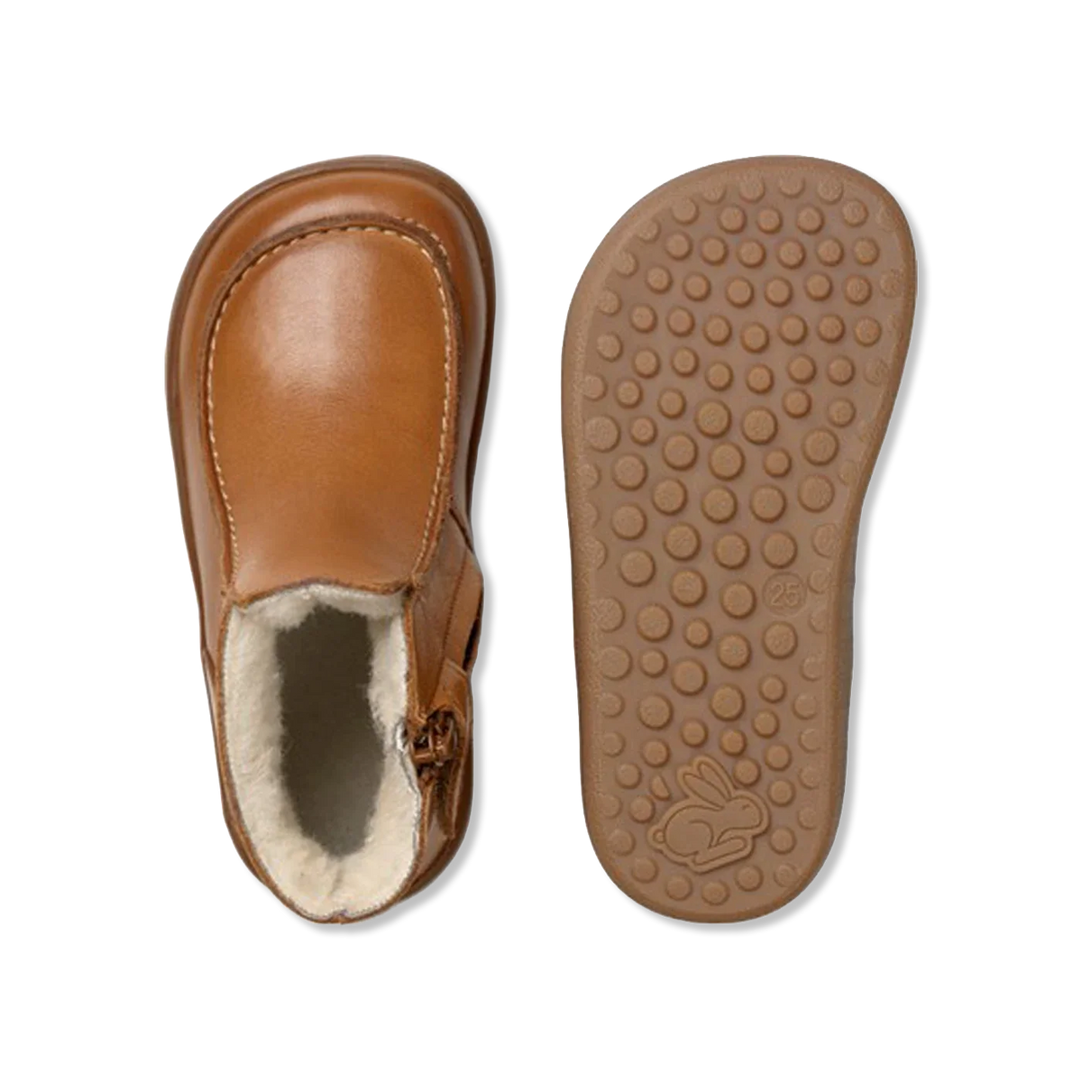 Mocca cognac Buty zimowe