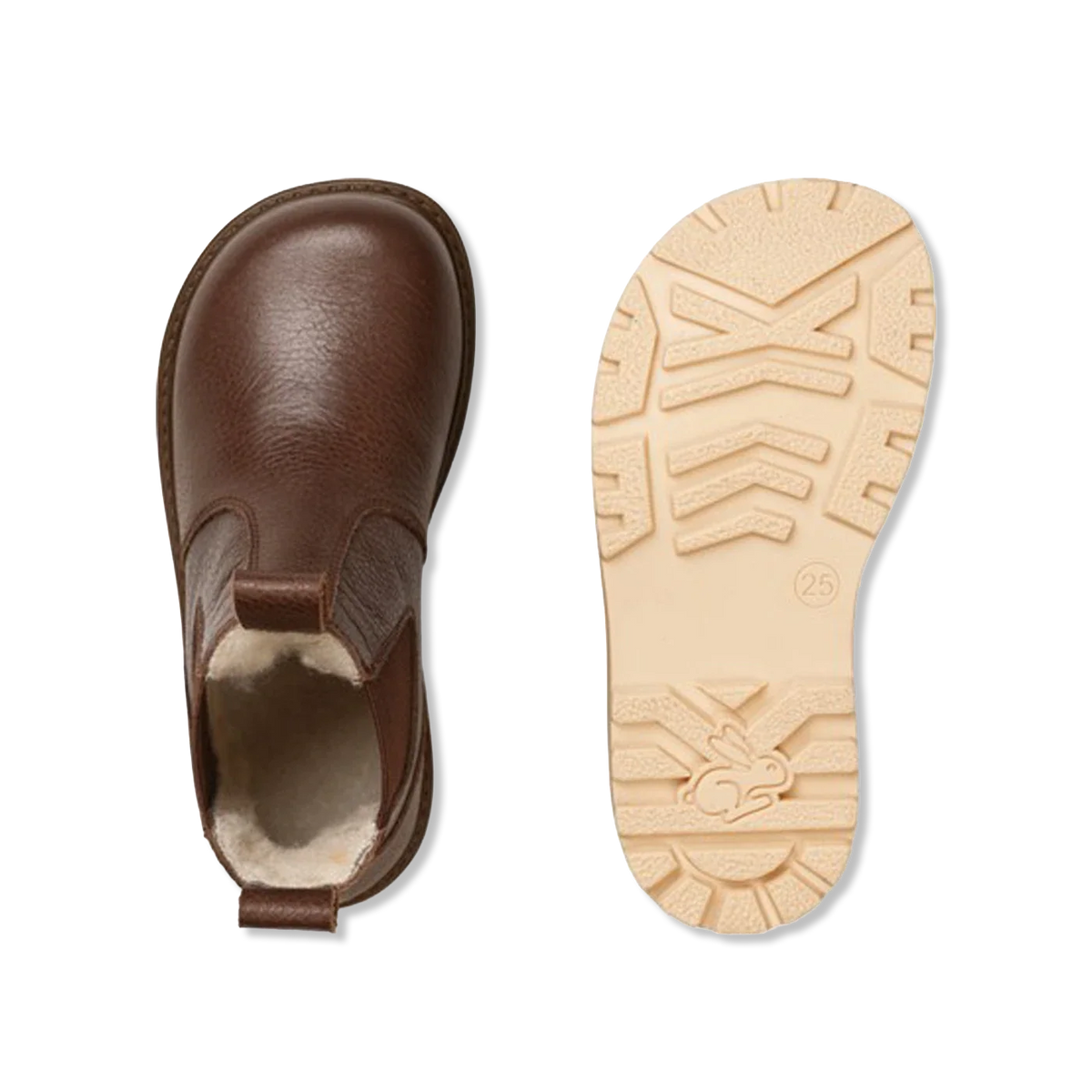 Ash dark brown Buty zimowe