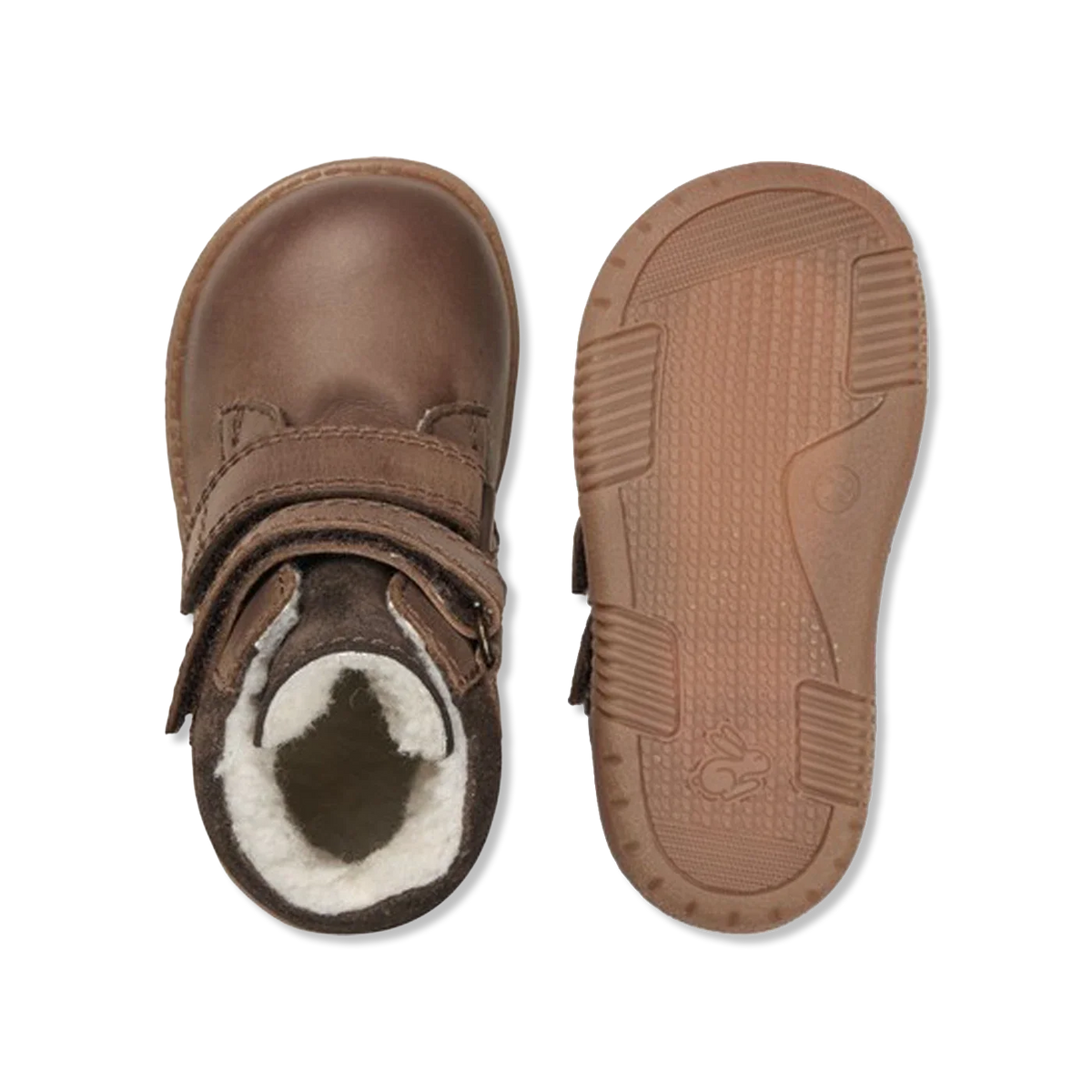 Rabbit dark brown Buty zimowe