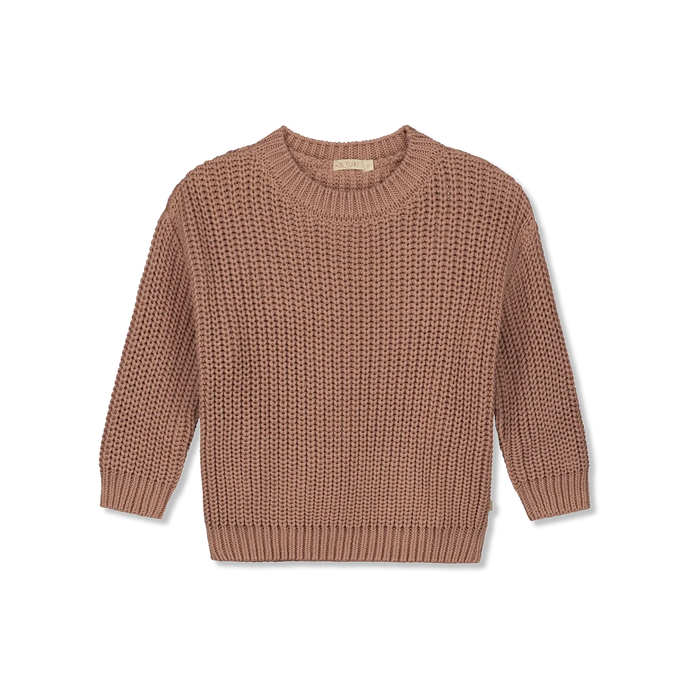 Chunky knitted sweater Sweter dzianinowy
