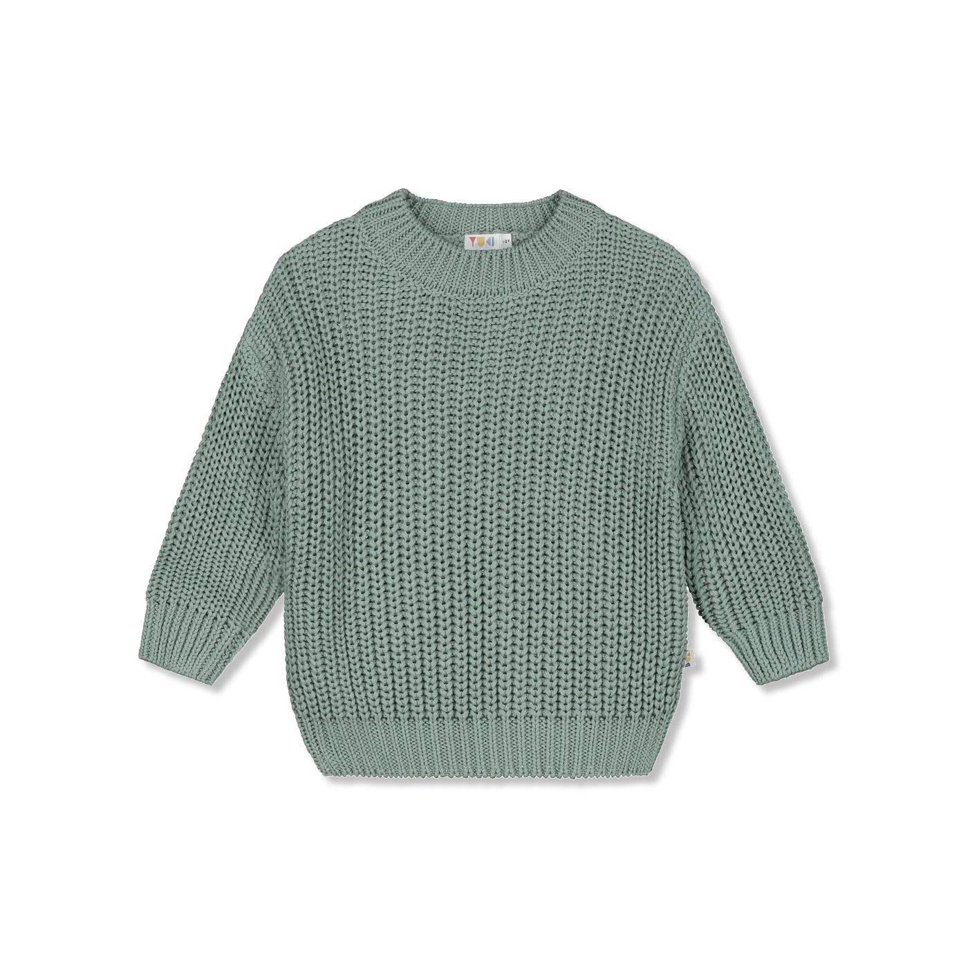 Chunky knitted sweater Sweter dzianinowy