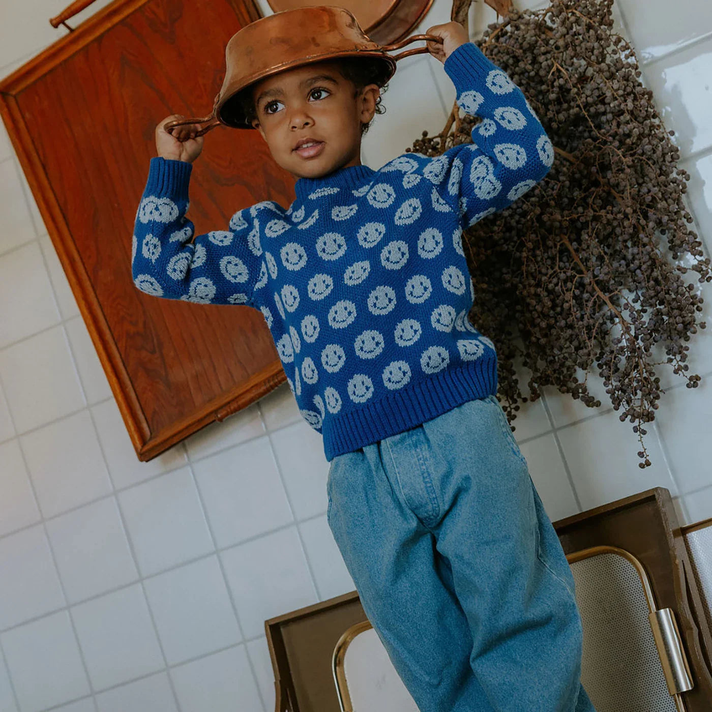 Bon cashmere Sweter dzianinowy