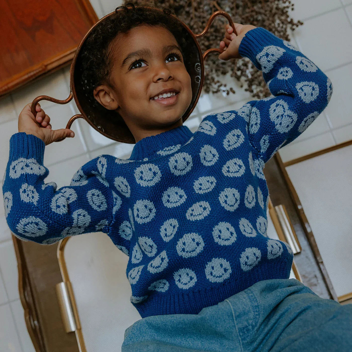 Bon cashmere Sweter dzianinowy