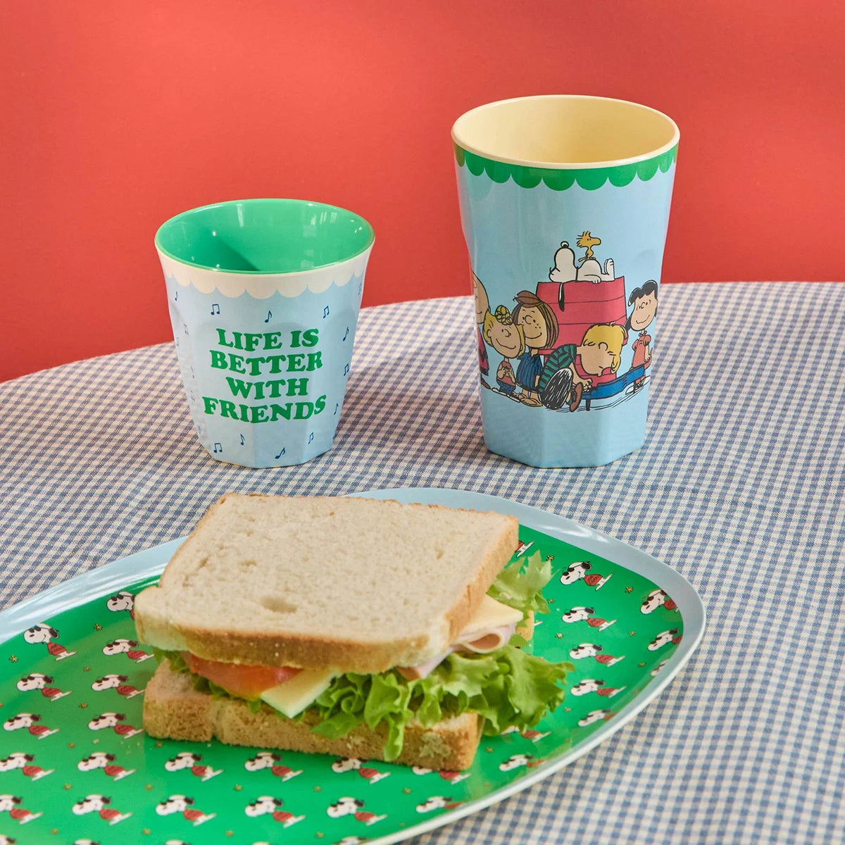 Melamine snoopy Kubek