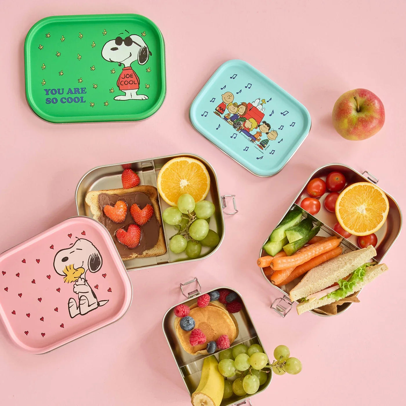 Stainless steel snoopy Lunchbox