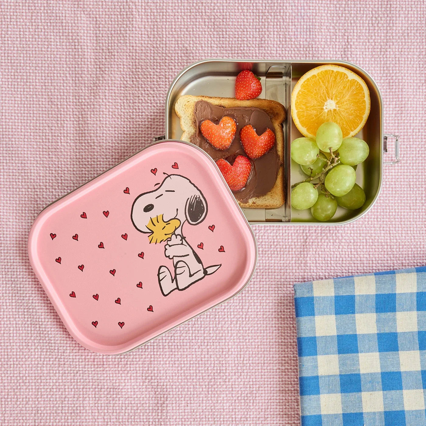 Stainless steel snoopy Lunchbox