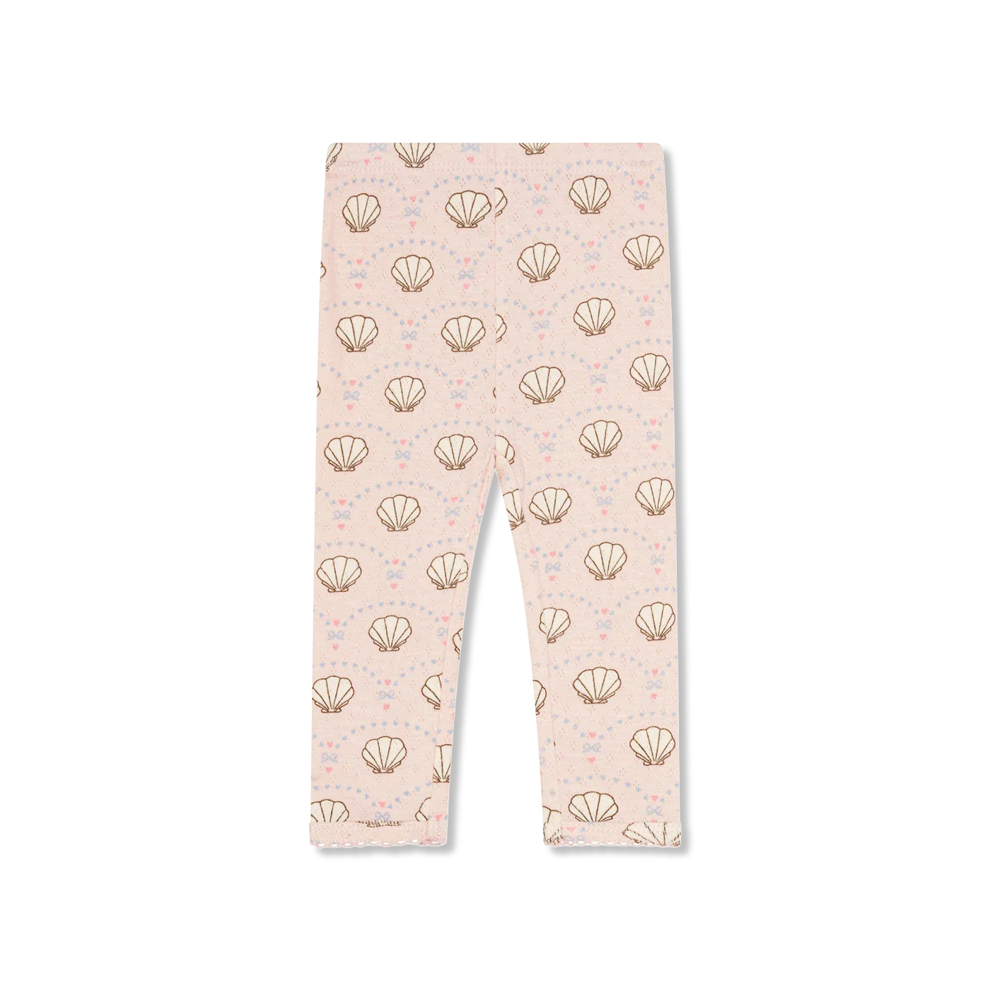 Pointelle bow Legginsy