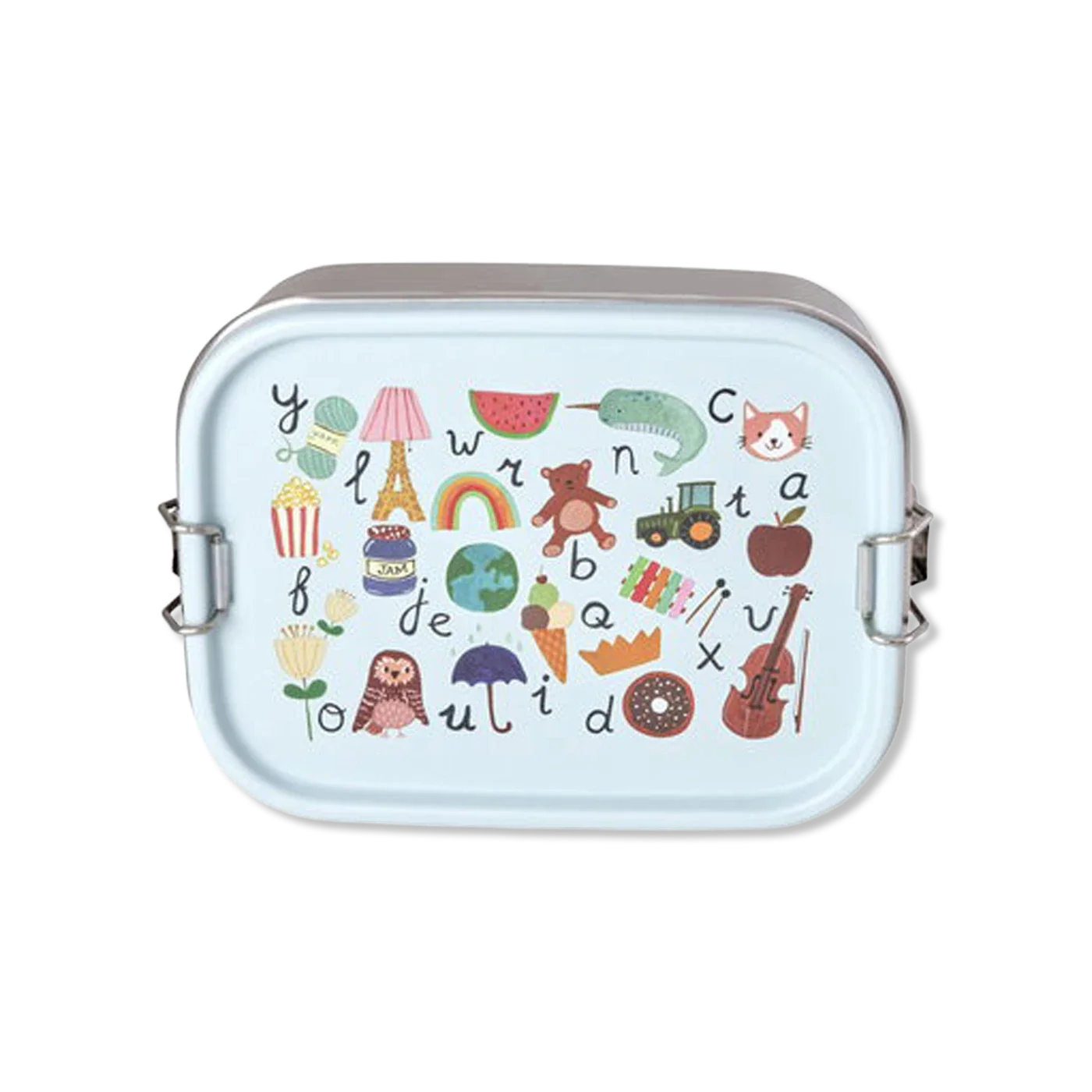 Stainless steel abc Lunchbox