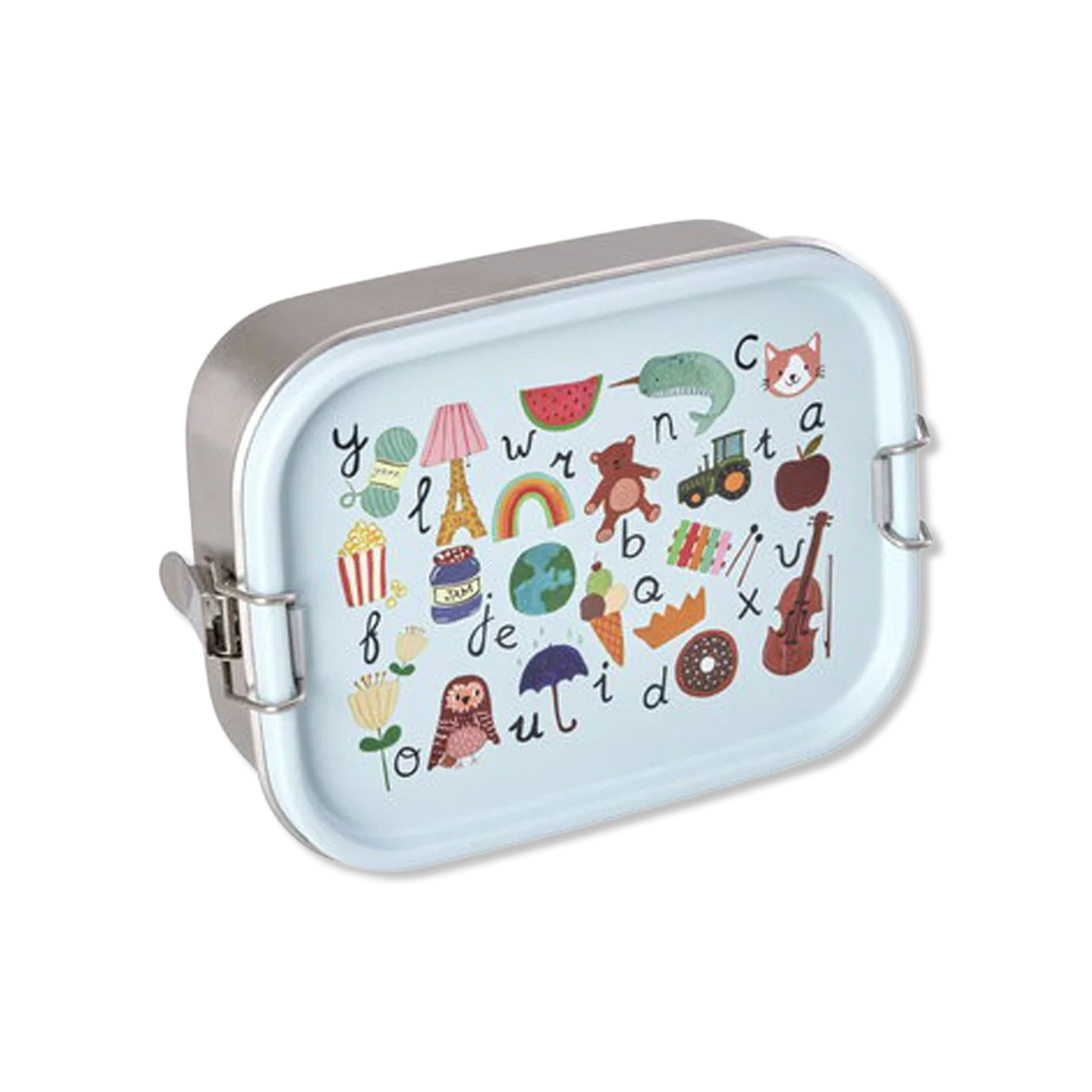 Stainless steel abc Lunchbox