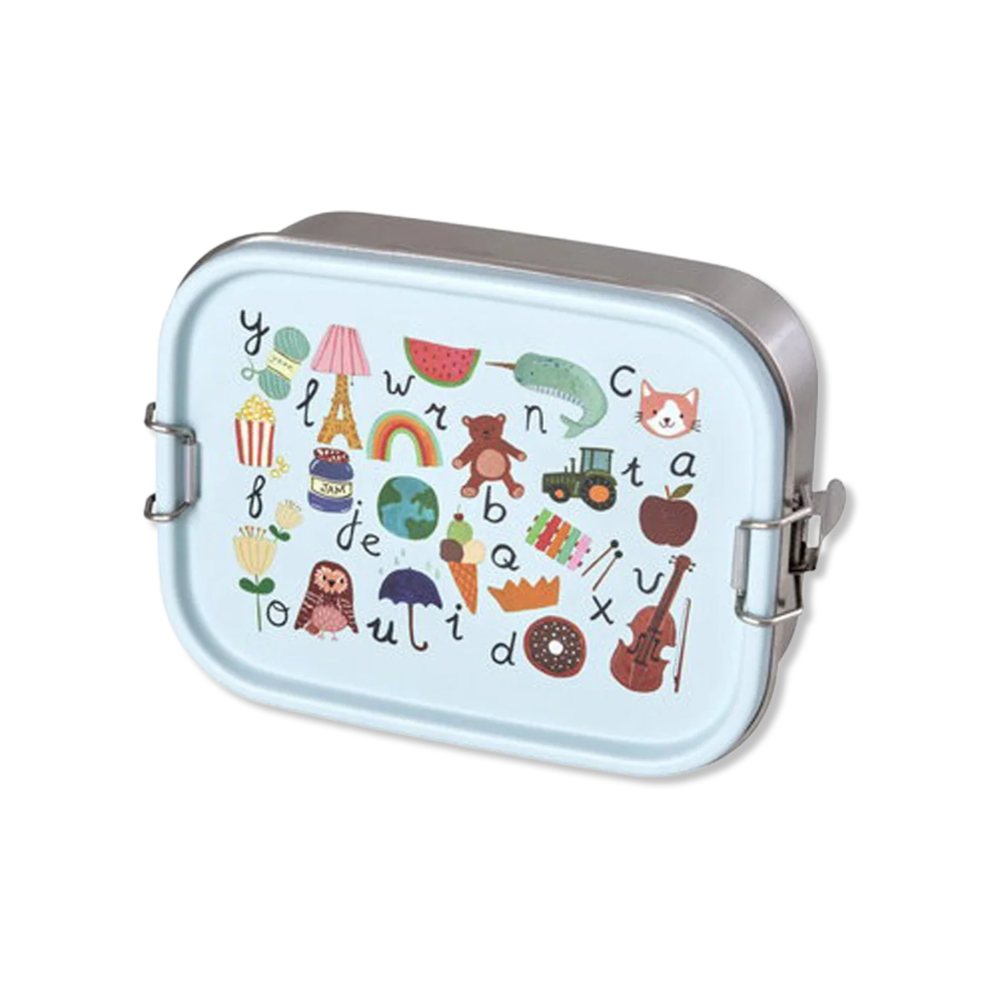 Stainless steel abc Lunchbox