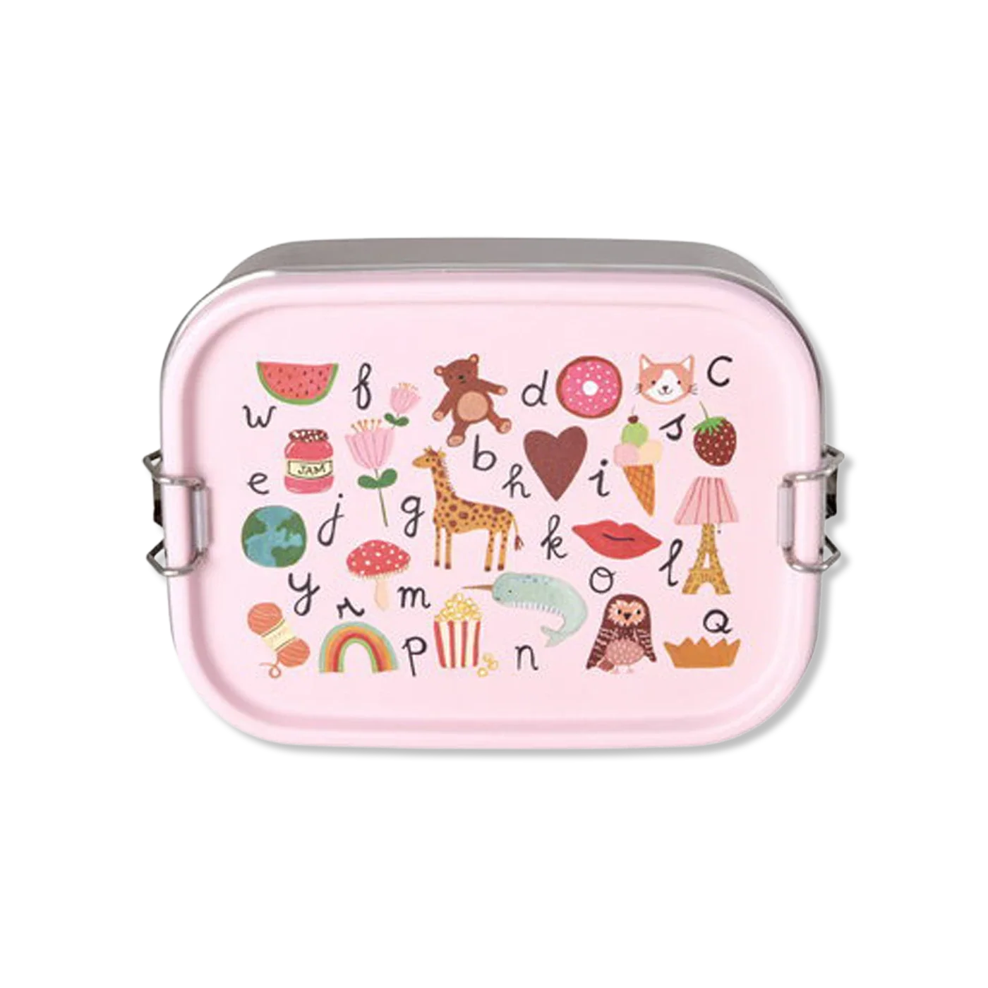 Stainless steel abc Lunchbox