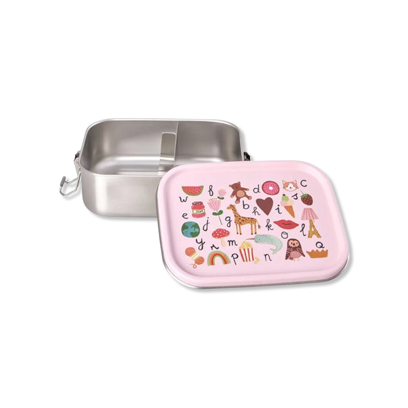 Stainless steel abc Lunchbox