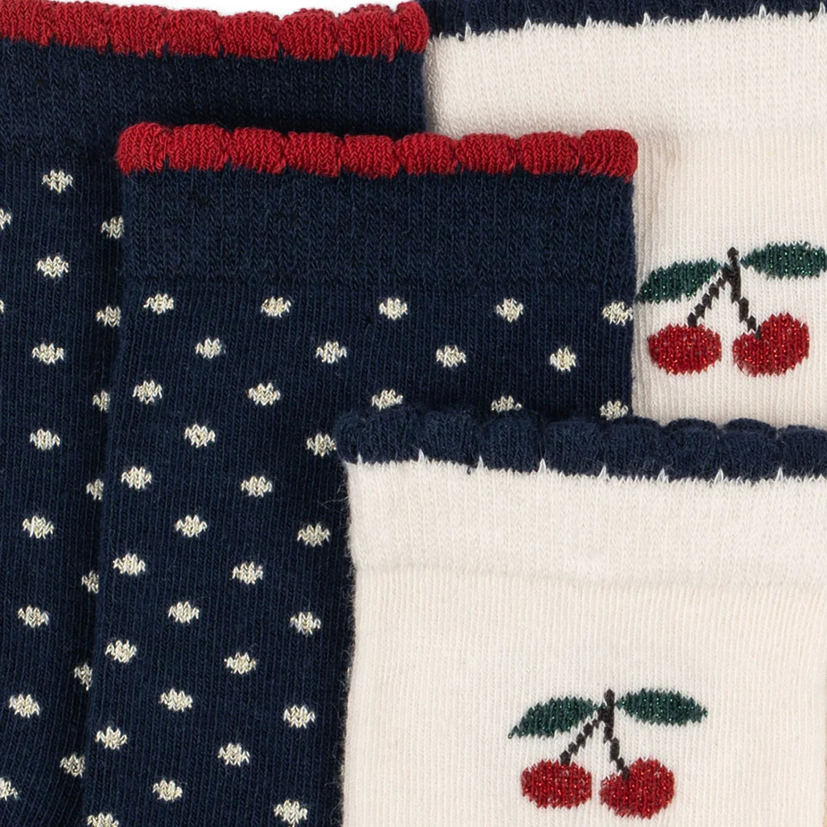 Cherry dot Skarpetki