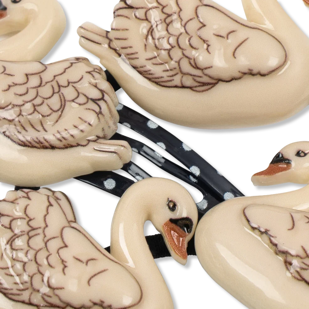 Swan Gumki do włosów